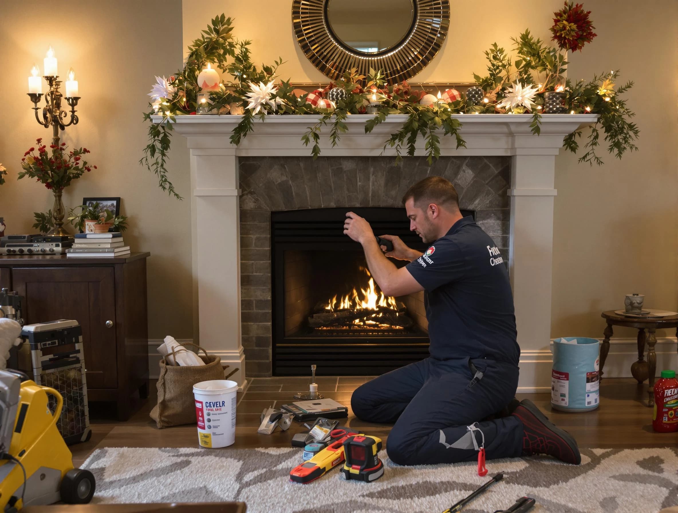 Chelmsford Chimney Sweep offering fireplace maintenance services in Chelmsford, MA